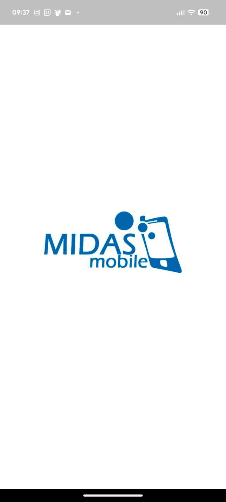 Abertura do app